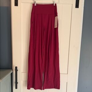 Lululemon Athletica Burgundy Palazzo Pants